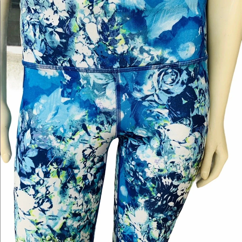 90 Degree By Reflex Women’s Printed Yoga Leggings - Picture 2 of 7